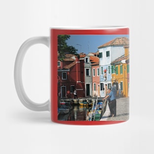 Sunny day in Burano Mug